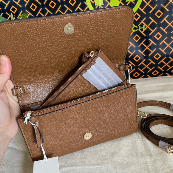 New✨ thea flat tory burch crossbody wallet - Picture 4 of 16
